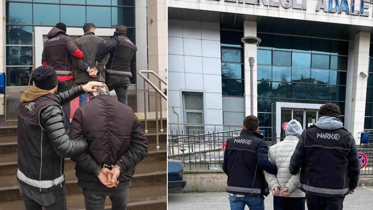 Kdz. Ereğli'de, 2 uyuşturucu taciri tutuklandı