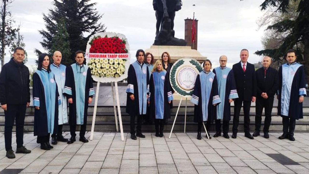 Zonguldak’ta 14 Mart Tıp Bayramı kutlandı