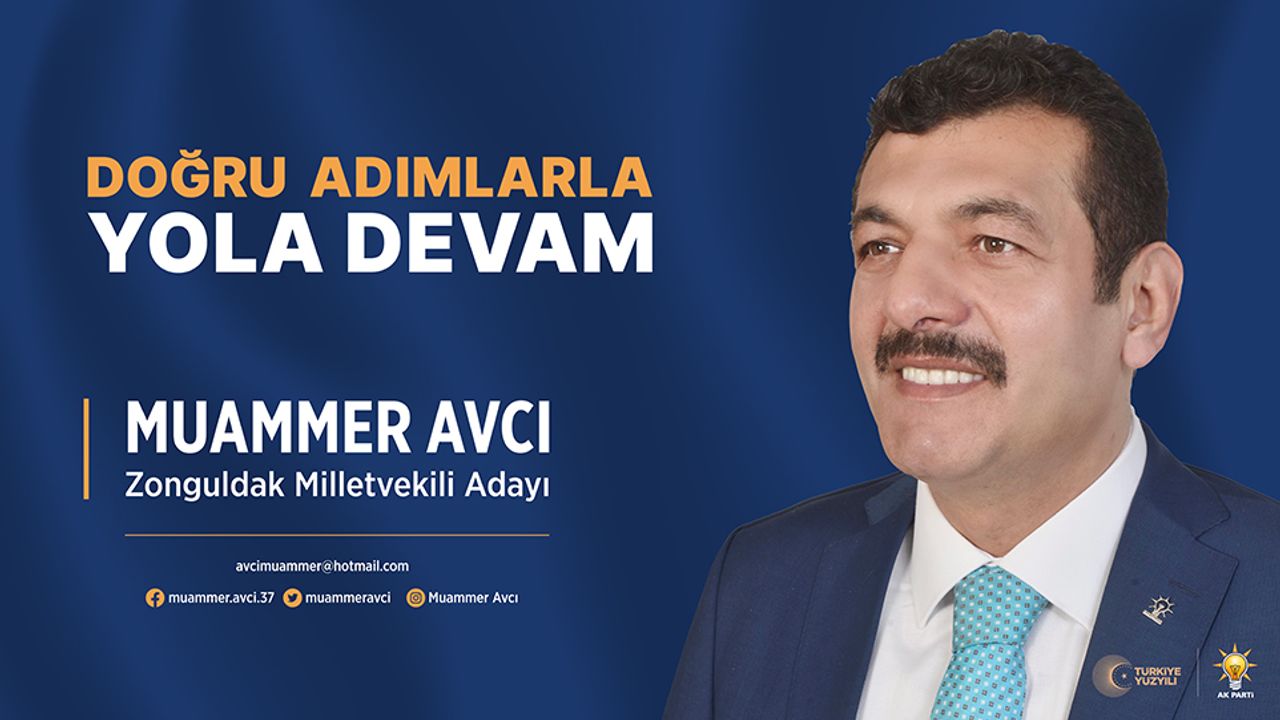AK Parti Zonguldak Milletvekili Adayı Muammer Avcı