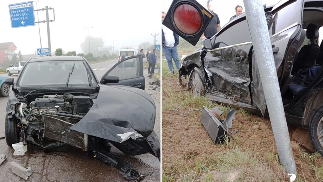 Çaycuma'da feci kaza: 6 yaralı!