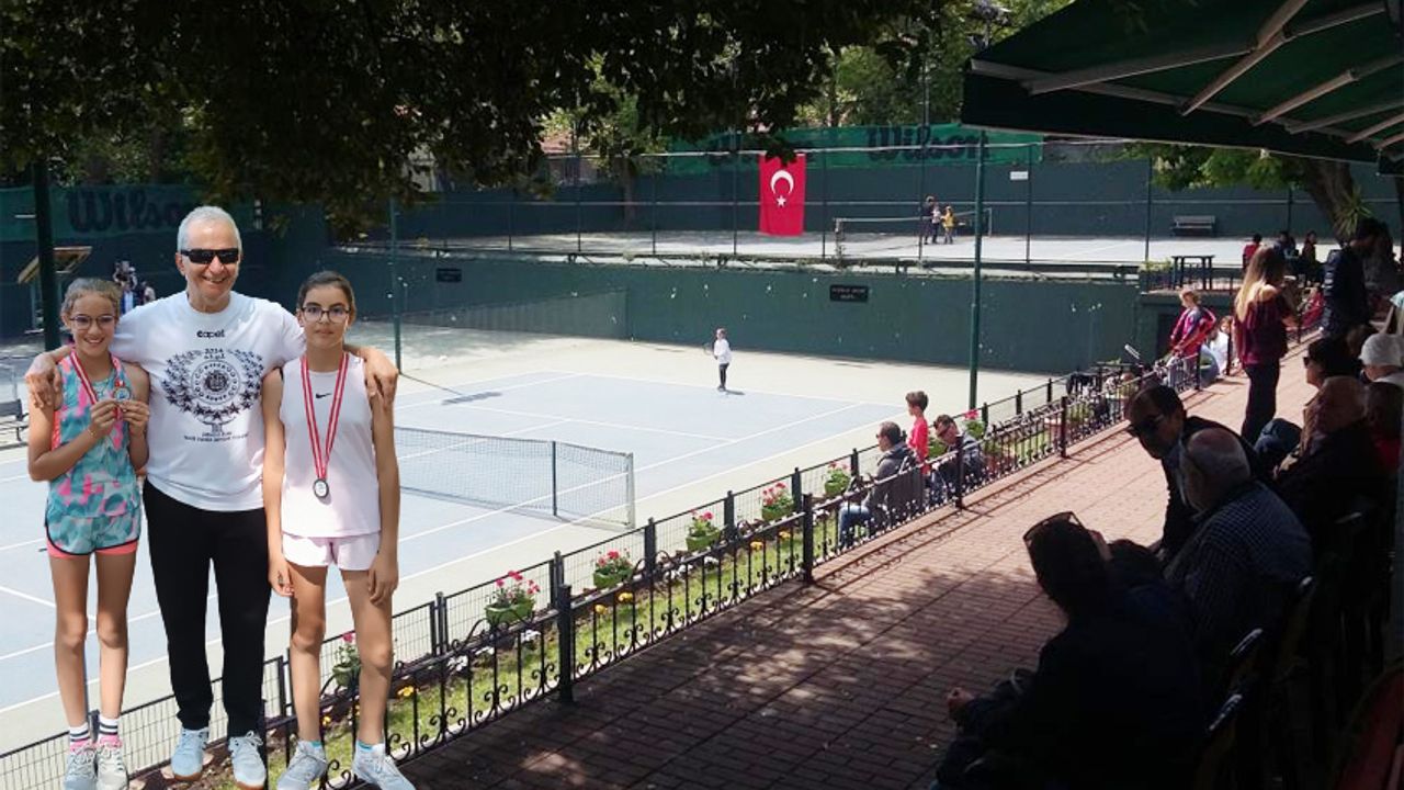 14 yaş tenis şampiyonları Zonguldak'ta nefes kesti