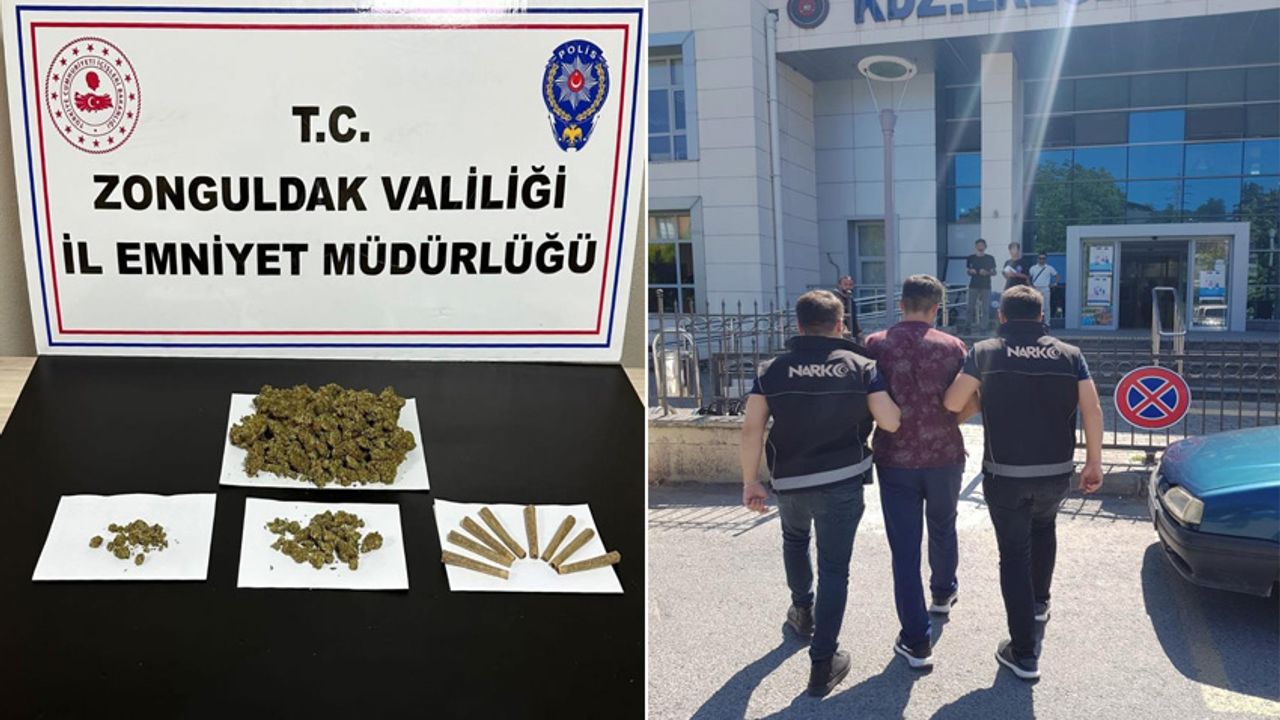 Ereğli'de uyuşturucu operasyonu: 1 kişi tutuklandı!