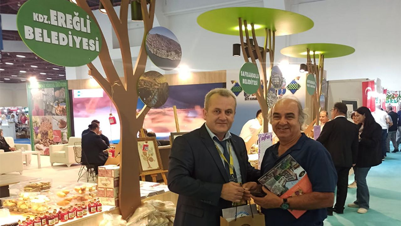 Kdz. Ereğli'nin yöresel ürünleri, Antalya'da sergileniyor
