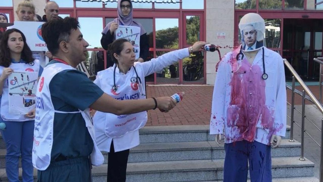 Zonguldak'tan, İsrailli doktorlara sert tepki