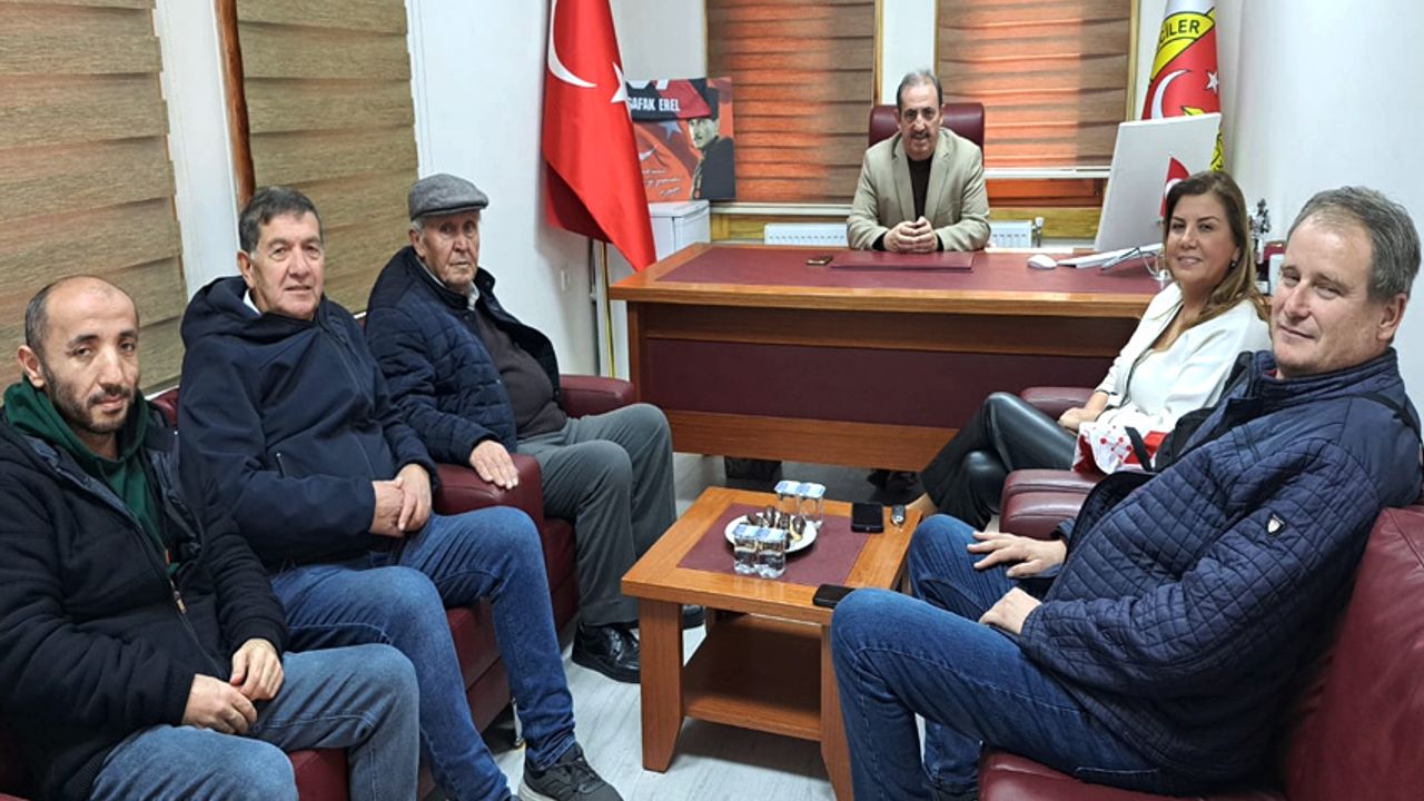 Aday adayı Müftüoğlu, EGD'yi ziyaret etti