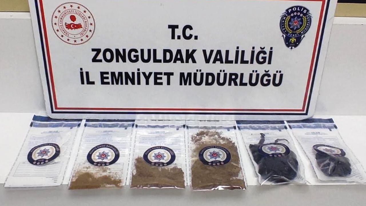 Zonguldak'ta uyuşturucu operasyonu: 1 şüpheli tutuklandı!