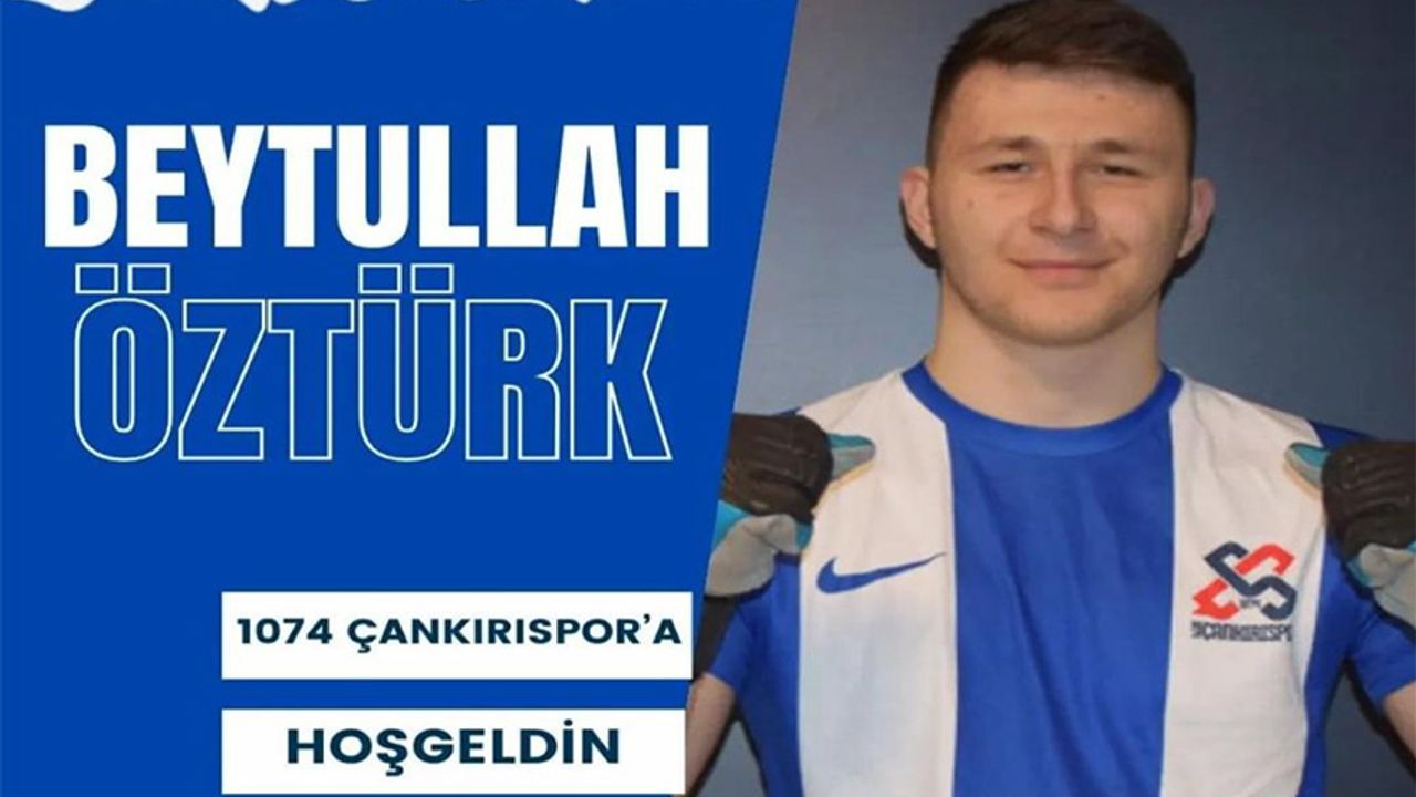 Ereğlili başarılı kaleci, Çankırıspor'a transfer oldu