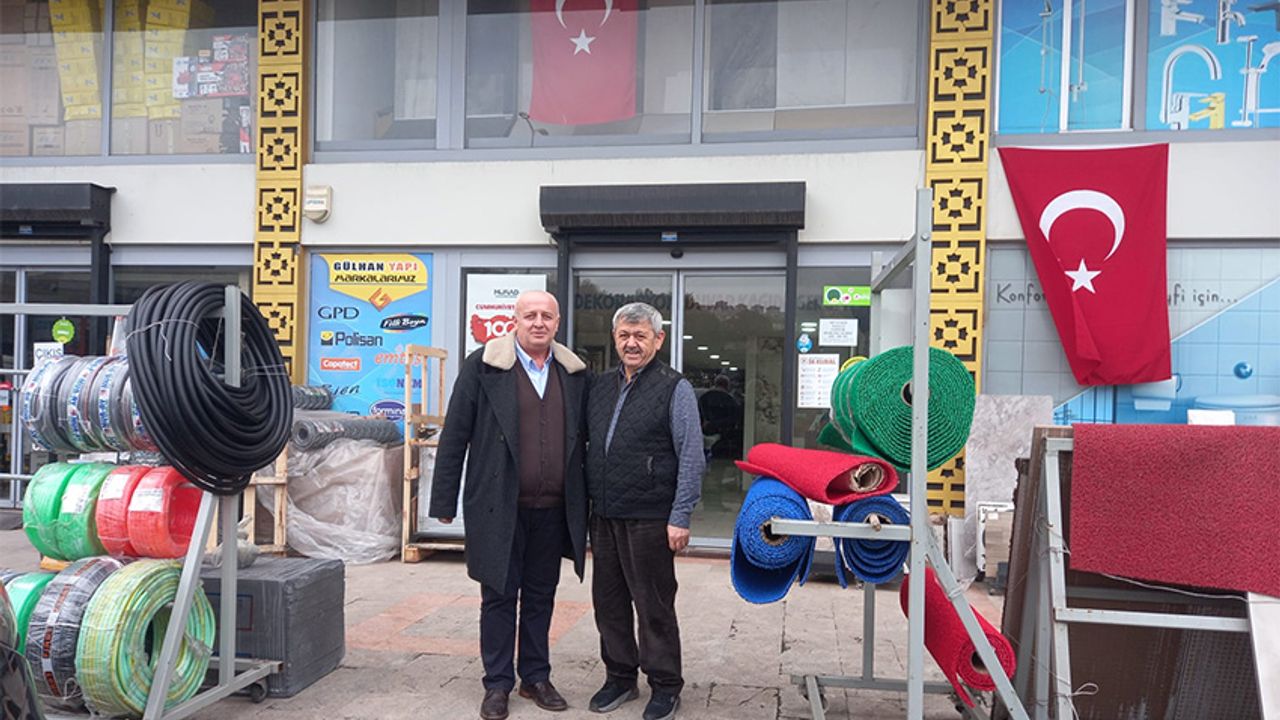 Yazıcıoğlu, Şaban Gülhan'ı ziyaret etti