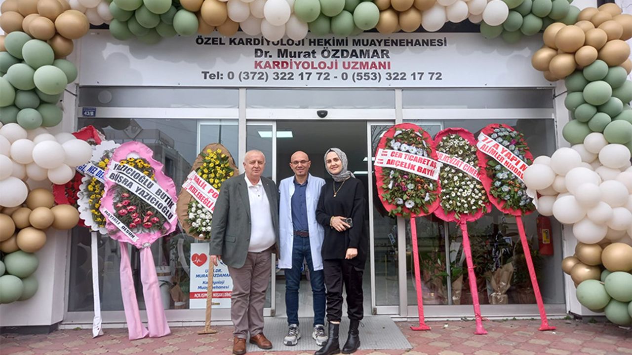 Yazıcıoğlu'ndan, Dr. Özdamar'a "hayırlı olsun" ziyareti