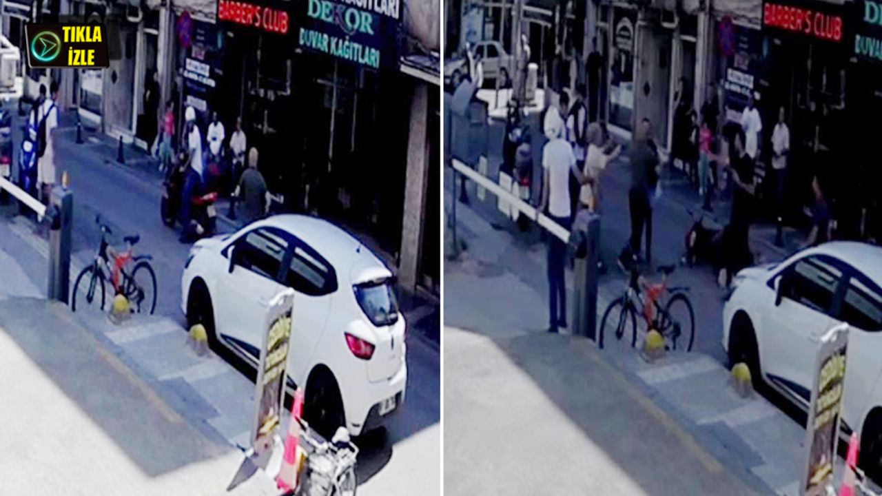 Motosikletin çarptığı çocuğun yakınları, sürücüye saldırdı!