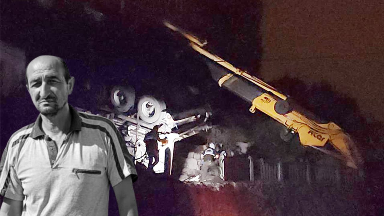 Zonguldak’ta, tır bahçeye uçtu: 1 ölü!