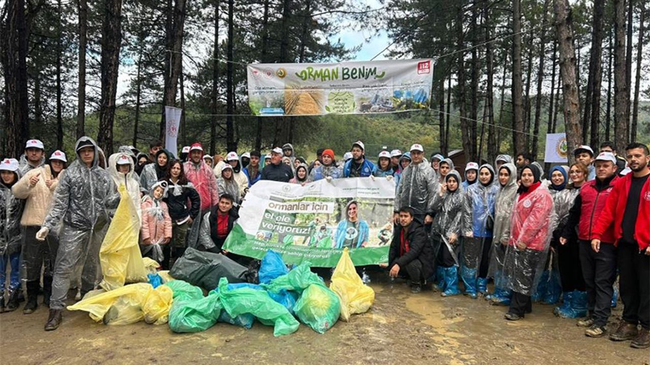 BEUN, “Orman Temizliği Etkinliği”nde yer aldı