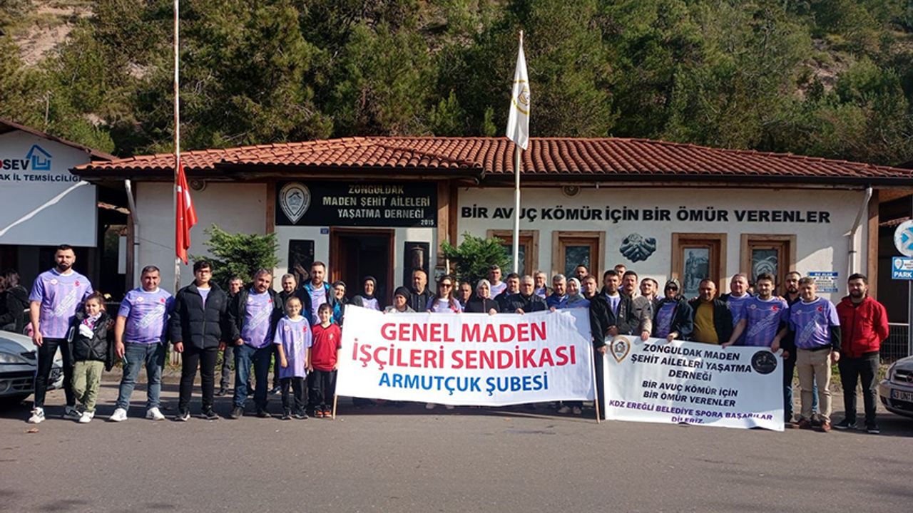 Madenciler, üzerine düşeni yaptı