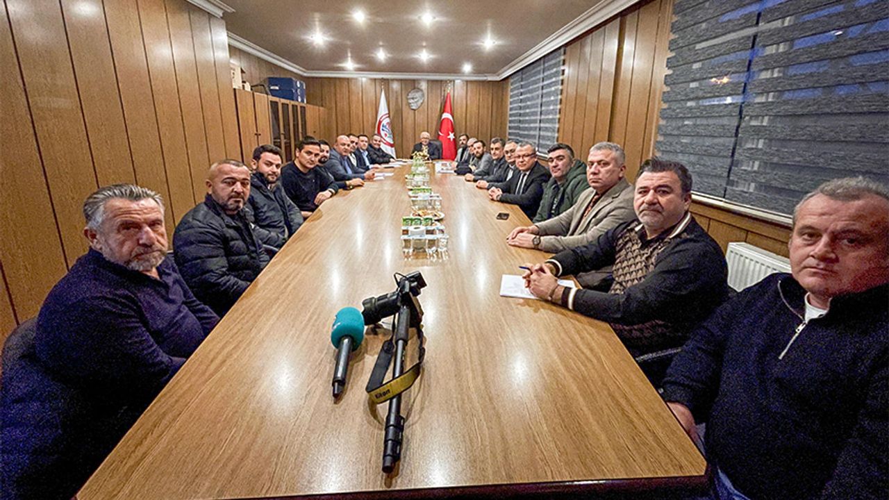 Kdz. Ereğli Belediyespor yönetimi toplandı