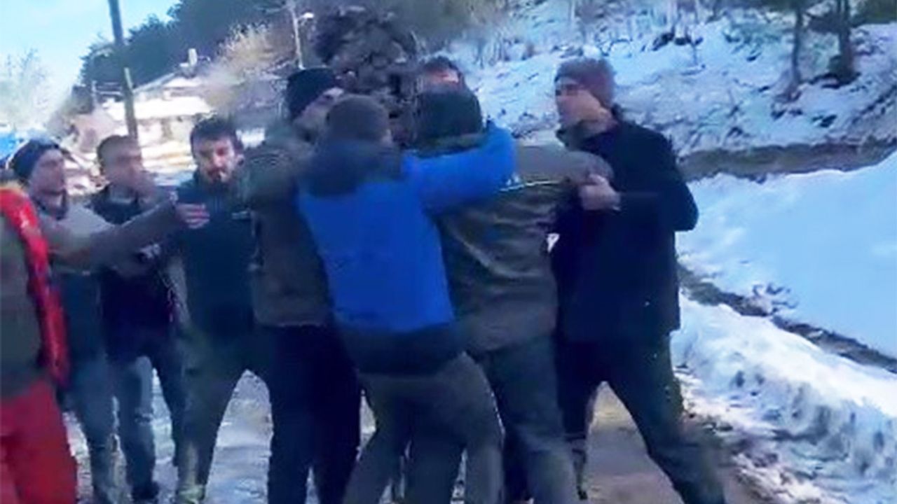 Orman muhafaza memuruna saldırı: 3 gözaltı!