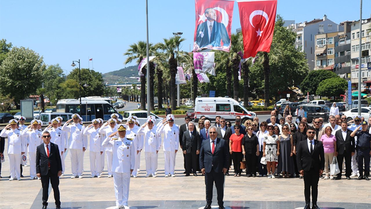 Ereğli'nin kurtuluşunun yıldönümü törenle kutlandı
