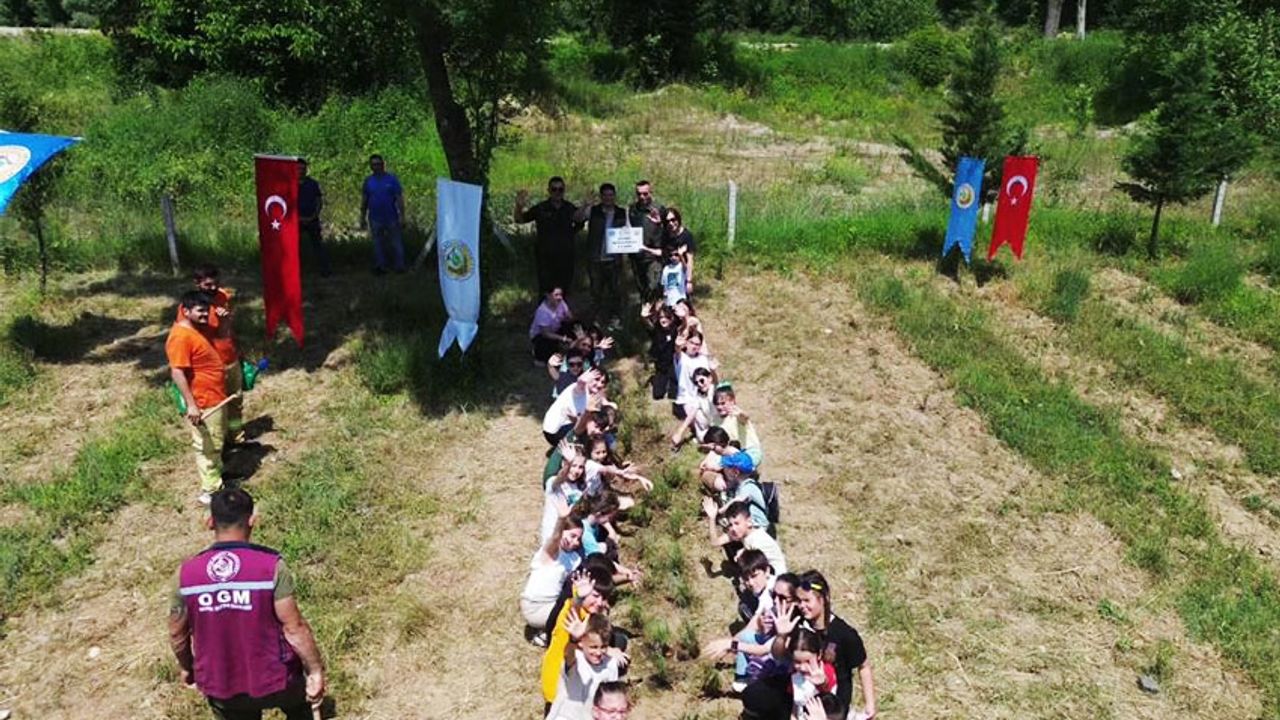Çocuklara doğa sevgisi aşılayan etkinlik