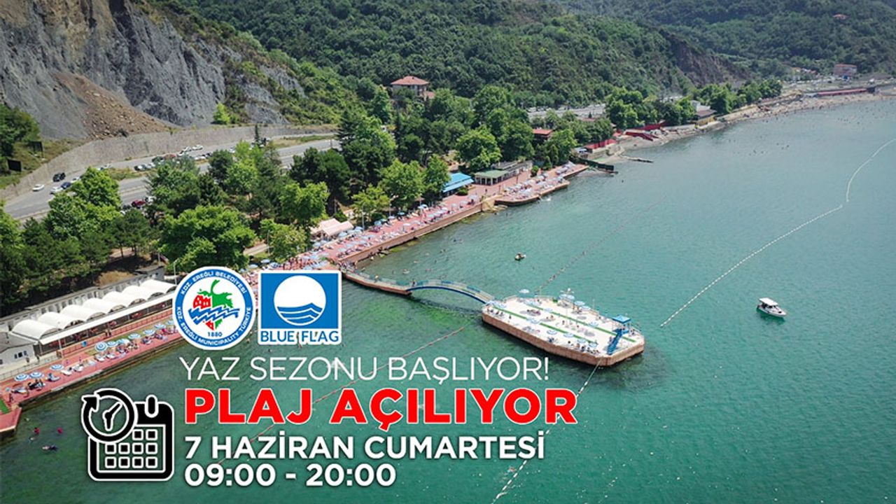 Ereğli'de, Belediye plajları açılıyor