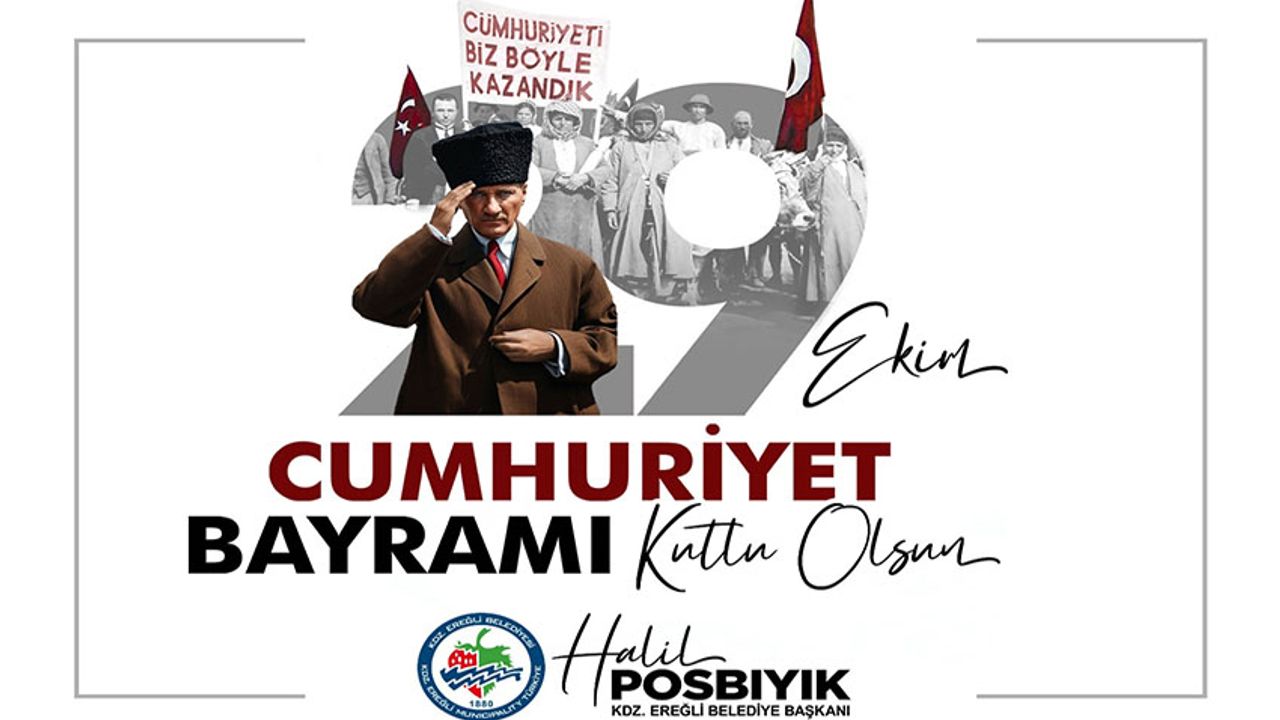 "Cumhuriyet, geleceğe karşı sorumluluğumuzdur"