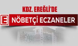 Kdz. Ereğli'de Nöbetçi Eczaneler