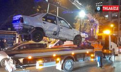 Kdz. Ereğli'de meydana gelen kaza kameraya yansıdı