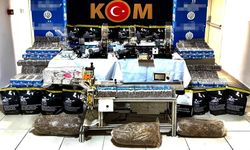 10 adrese kaçakçılık operasyonu!