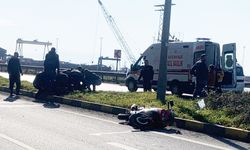 Kdz. Ereğli'de motosiklet kazası: 1 yaralı!