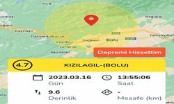 Deprem! Kdz. Ereğli'den de hissedildi!