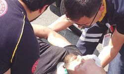 Ereğli'de, otomobil ile motosiklet çarpıştı: 1 yaralı!