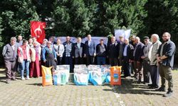 Çiftçilere, ayçiçeği ve fasulye tohumu dağıtıldı
