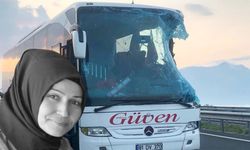 Tır, otobüs ile çarpıştı; Zonguldaklı kadın öldü!