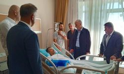 Türk-İş Başkanı, yaralı madenciyi ziyaret etti