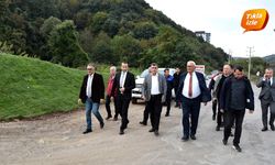 Eski çöp döküm alanında peyzaj çalışmaları başladı