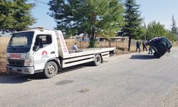 Takla atan cipteki 2 kişi yaralandı