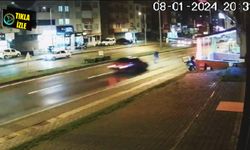 Ereğli'deki ölümlü kaza, kameraya yansıdı