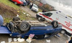 Zonguldak yolunda feci kaza: 2 yaralı!