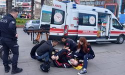 Kdz. Ereğli'de motosiklet kazası: 1 yaralı!