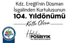 Posbıyık, Ereğli'nin kurtuluş yıldönümünü kutladı