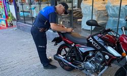 Zabıta, motosikletlere ceza yazıyor