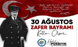 Başkan Posbıyık'tan "Zafer Bayramı" kutlaması