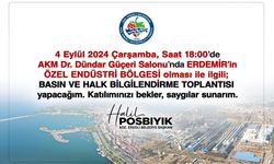 Başkan Posbıyık'tan toplantıya davet