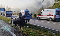 Zonguldak-Ankara yolunda feci kaza: 2 yaralı!