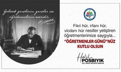 Posbıyık, Öğretmenler Günü'nü kutladı