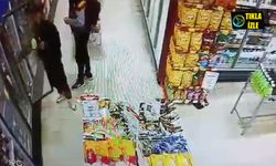 Ereğli'de, zincir marketten hırsızlık!