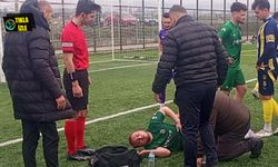 Futbolcunun zor anları!