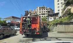 Aspiratörden çıkan yangın paniğe neden oldu