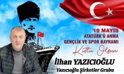 Yazıcıoğlu, Gençlik ve Spor Bayramı'nı kutladı