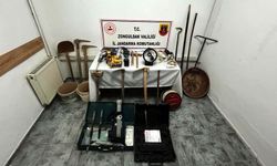 Çaycuma’da, kaçak kazı yapanlara suçüstü!