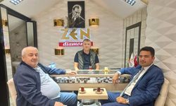 Kaymakam Köksal, Yazıcıoğlu Kuyumculuk'u ziyaret etti