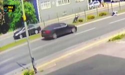 Ereğli'de, motosiklet havada takla attı!